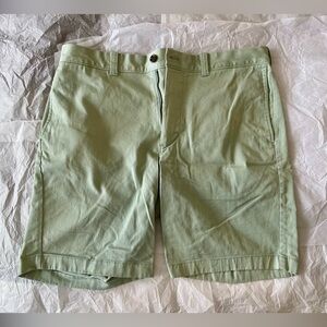 J. Crew Mint Green Flat Front Shorts
